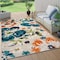 World Rug Gallery Geometric Bohemian Indoor/Outdoor Area Rug 5'x7' Multi Area Rug 5566MULTI5X7 - alternate 1